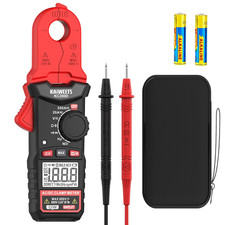 Digital Clamp Meter with round Jaw, Automotive Multimeter, NCV, 2000 Counts, Amp