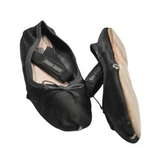 Miu Miu Ballet Slipper Flats in Nero