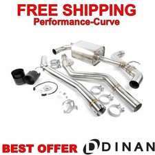 Dinan Valved Cat-back Exhaust Fits 20-25 Toyota Gr Supra - D660-0096-blk