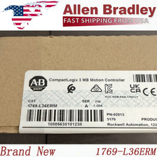 AB 1769-L36ERM CompactLogix 3MB Motion Controller 1769L36ERM SER A PLC 1PC US
