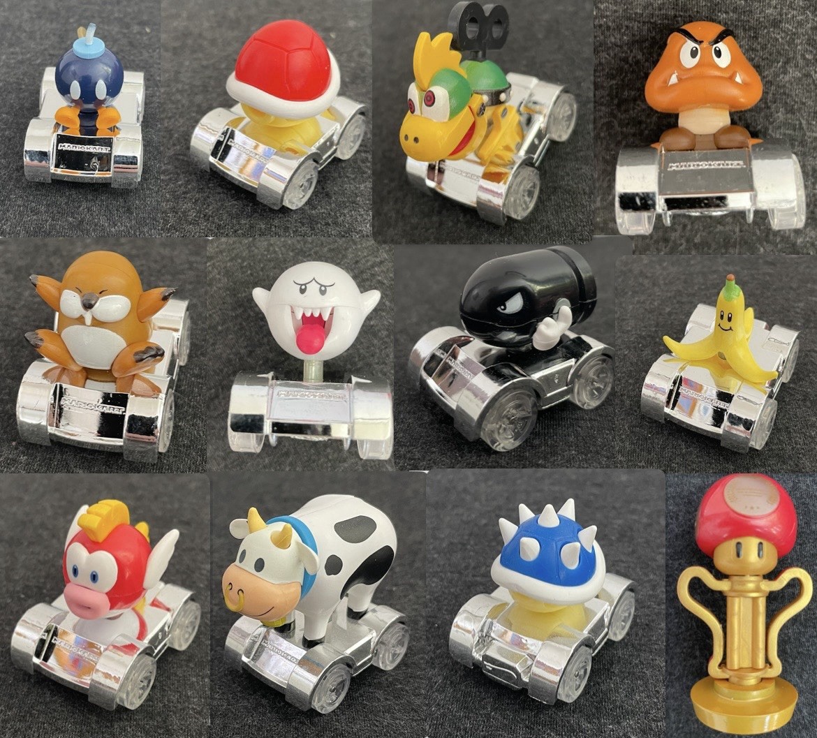 Mario Kart Hot Wheels Blind Box Choose Your Character Nintendo Mattel Series 1 3