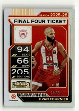 Evan Fournier 2025-26 Contenders EuroLeague Final Four Ticket 39/49 [wyf9