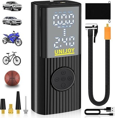 Cordless Air Pump for Car Tires Inflator Portable Air Compressor 150 PSI