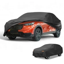 Car Cover Waterproof All Weather Black Fit for SUV Length Up to 181"