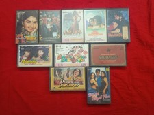 Bollywood Lot 10X Cassette Audio Tapes 90s Hindi Dil Toh Pagal/saudagar/army
