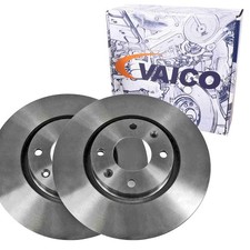 2x VAICO BREMSSCHEIBEN 283mm BELÜFTET VORNE passend für CITROËN BERLINGO C3 C4 C