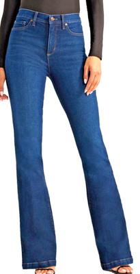 Melisa Flare High-Rise Stretch Blue Jeans Women's Sz 10 Sofia by Sofia Vergara