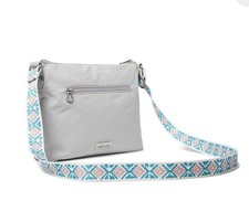 Sakroots Artist Circle Crossbody Adj Strap Double Zipper Eco Twill Travel Pack