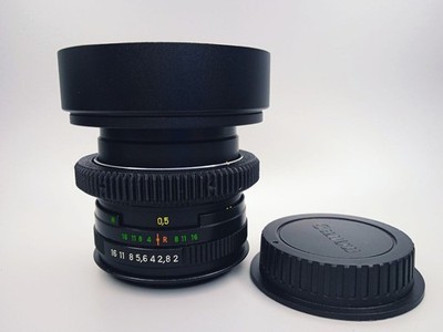Helios 44m-4 (f/2, 58mm) Bokeh portrait soviet lens Canon EF / Helios 44 58m  