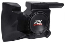 MTX RZRXP-10 Amplified 10'' Subwoofer Enclosure for Polaris RZR UTV 2014-2017