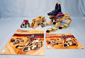 LEGO Pharaoh's Quest: Rise of the Sphinx (7326) 100% Complete with Manuals