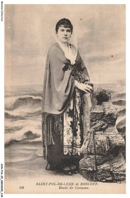 AVNP16-0814-29 - Saint-Pol-De-Leon Und Roscoff - -skizze Kostüm