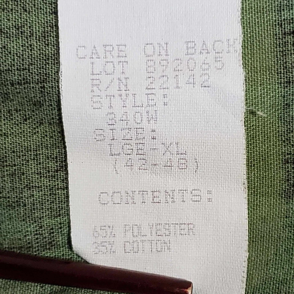 Vintage Hunting Vest Camo Saf T Bak Made In USA XL Adjustable Pockets Pouch - Image 4 of 4