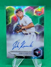 Josh Kasevich 2023 Bowman’s Best Refractor Auto B23-JK Blue Jays