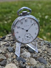 1911 Vintage Elgin Jewel Pocket Watch / Grade 313 / Size 16S SERVICED Keeps Time