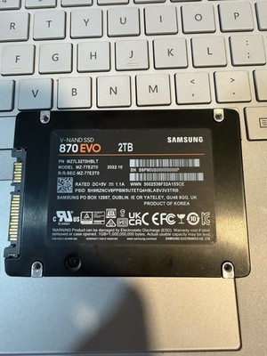M24 Samsung 870 EVO Series 2.5'' 2TB SSD (MZ-77E2T0) tested working 100% GH