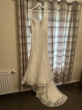 Victoria Kay Ivory Wedding Dress Size 16 Never Worn Style #1617