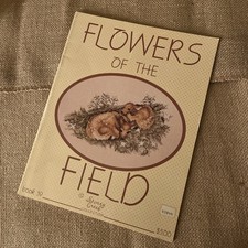 Flowers of the Field Cross Stitch Stoney Creek Book 39 Vintage 1987