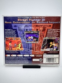 Street Fighter III: Double Impact (Sega Dreamcast) [CIB] Tested Working