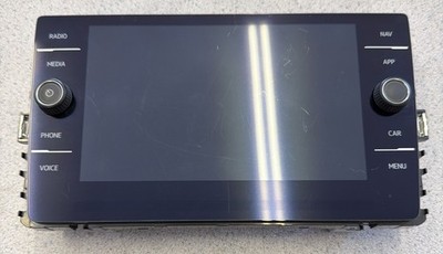 2018-2022 VOLKSWAGEN ATLAS AUDIO RADIO INFORMATION DISPLAY SCREEN OEM 5G6919605D