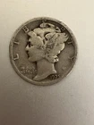 1925 SILVER Mercury Dime