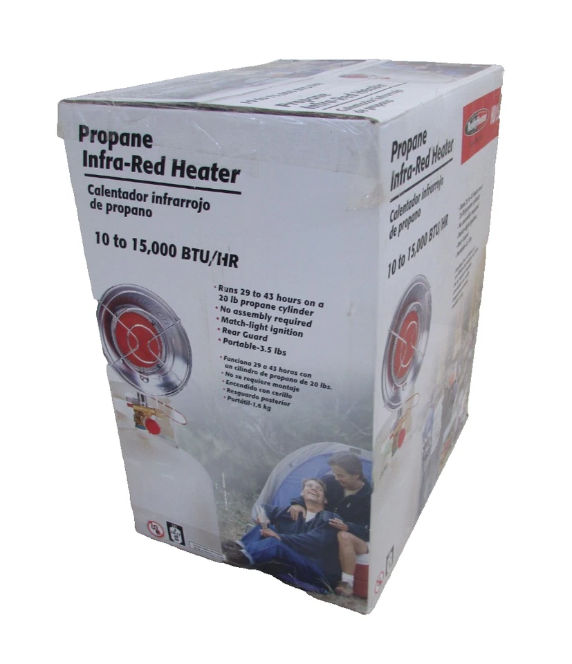 REDDY CALENTADOR PROPANO TAPA TANQUE, CALENTADOR INFRARROJO MODELO: HEAT DEMON HD15G Foto 2 de 4