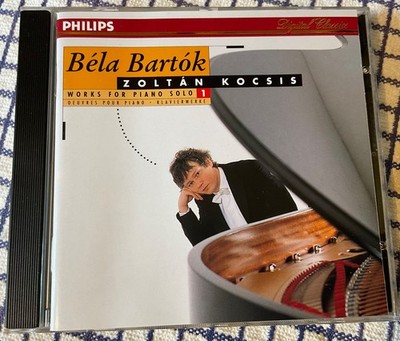 BARTOK: WORKS FOR PIANO SOLO 1- Zoltan Kocsis. PHILLIPS CD