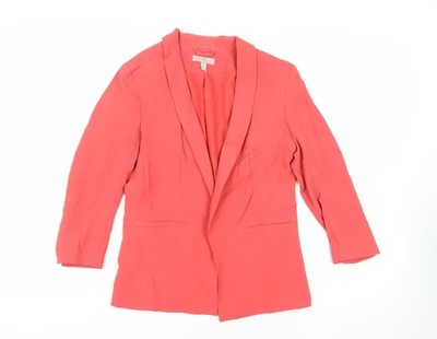 Rote Damenjacke UK-Größe 10 von H&M