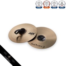 Sabian AAX18CB 18Inch Concert Cymbal Pair HighPitched Smooth Sustain