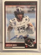 2025 Score - Rookies Jaylin Noel #68 Signatures (AU, RC)