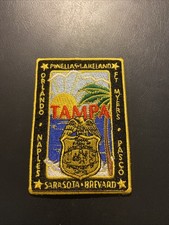 FBI TAMPA ORLANDO FLORIDA Federal Police Patch SARASOTA FT MEYERS NAPLES 2D