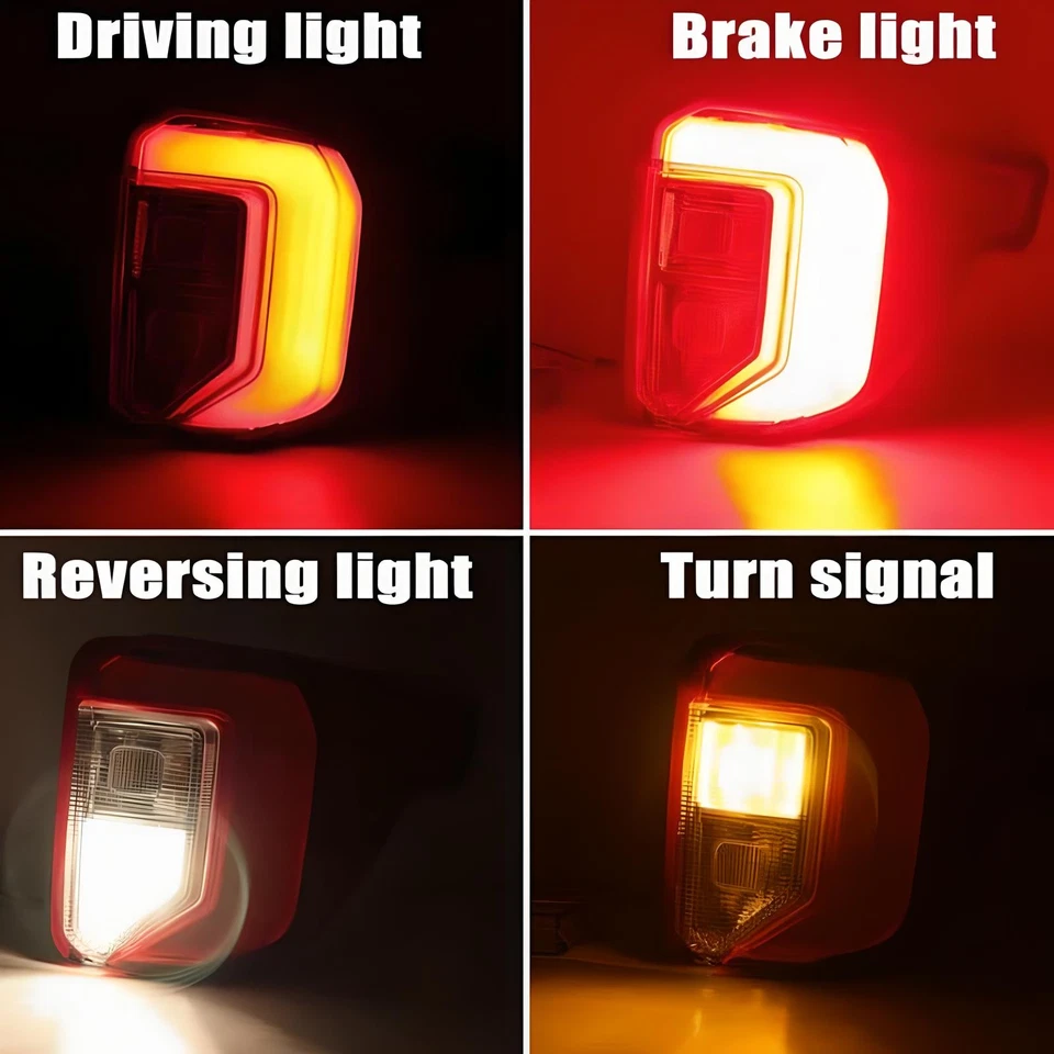 Luz trasera LED derecha lámpara freno para Ford Explorer 2020 2021 2022 2023 Foto 3 de 4