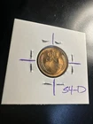 1954–D Lincoln Wheat Cent Penny Die Clash Rev Profile/Rotated Rev Error A-842