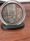 AMERICAN WESTERN SKULLS GAMBLER ONE TROY OUNCE