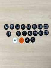 19 New Oval Key Checks Numbers  National Cash Register NCR 313 300 Models