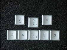 Macbook Pro Powerbook G4 Aluminum 12"/15"/17" Keyboard key and Clip