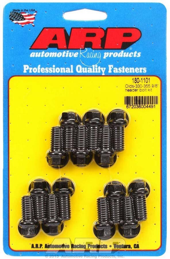 ARP Exhaust Header Bolt Kit Olds 330-355 ARP Exhaust Header Bolt Kit Olds 330-355