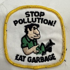 Vintage Stop Pollution Eat Garbage Patch Funny Humor Vintage Stop Pollution Eat Garbage Patch Funny Humor