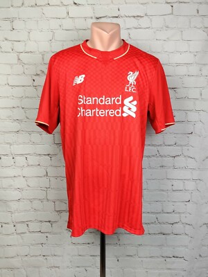 Football shirt soccer FC Liverpool Reds Home 2015/2016 jersey