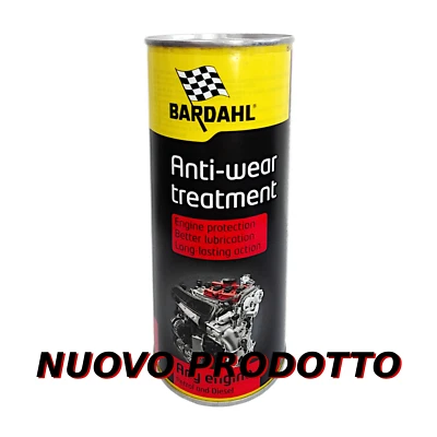 Additivo olio Bardahl Anti Wear Long Life Treatment Trattamento Lunga Durata