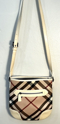 Burberry Super Nova Check Crossbody Bag | eBay