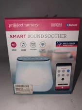 Project Nursery Smart Sound Soother Bluetooth Night Light White Noise for Kids