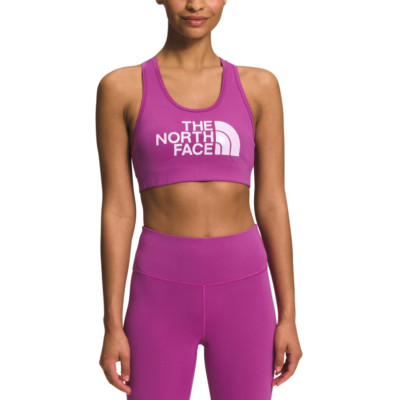 The North Face Women Elevation Sports Bra Purple Cactus Flower Size XS