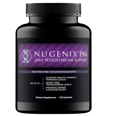 PM ZMA - Nighttime Free Testosterone Booster and Sleep Support, 120 Count