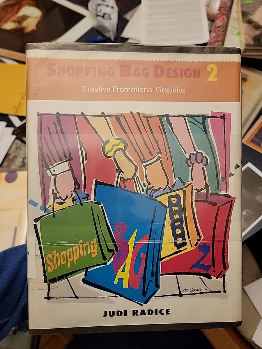 超希少本『GRAPHIS SHOPPING BAG 1』デザイン集 Shopping Bag Design 2: Creative Promotional Graphics, Judi Radice