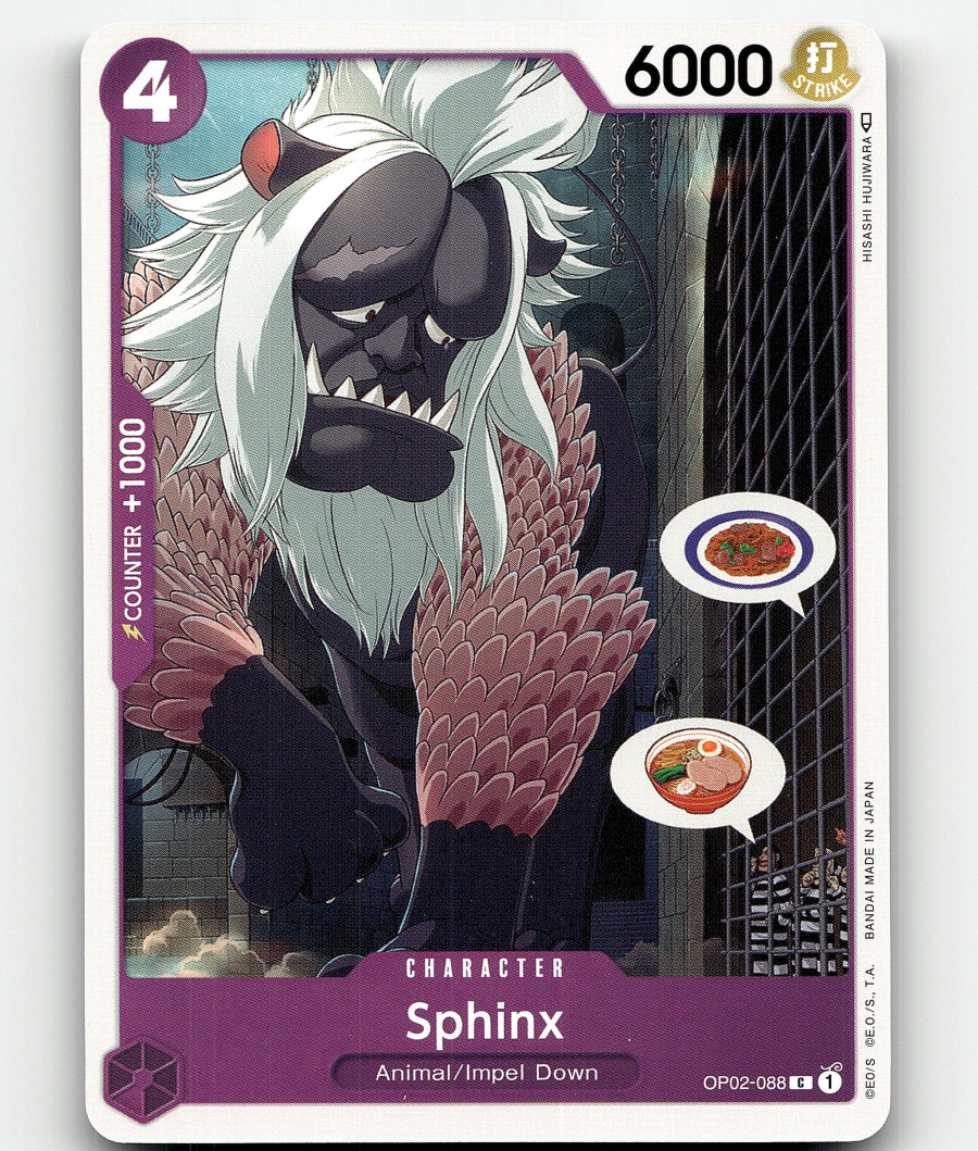 One Piece Card Game Sphinx Paramount War OP02-088