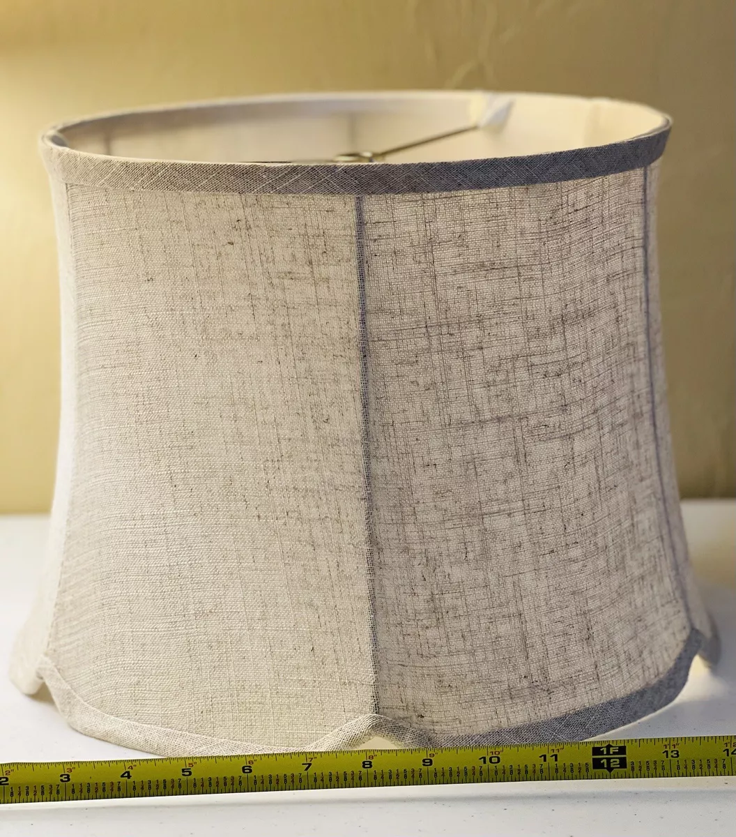 Narrow Drum Lamp Shade 12x14x10 Textured