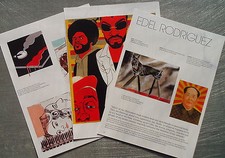Document photo EDEL RODRIGUEZ 4 pages artiste