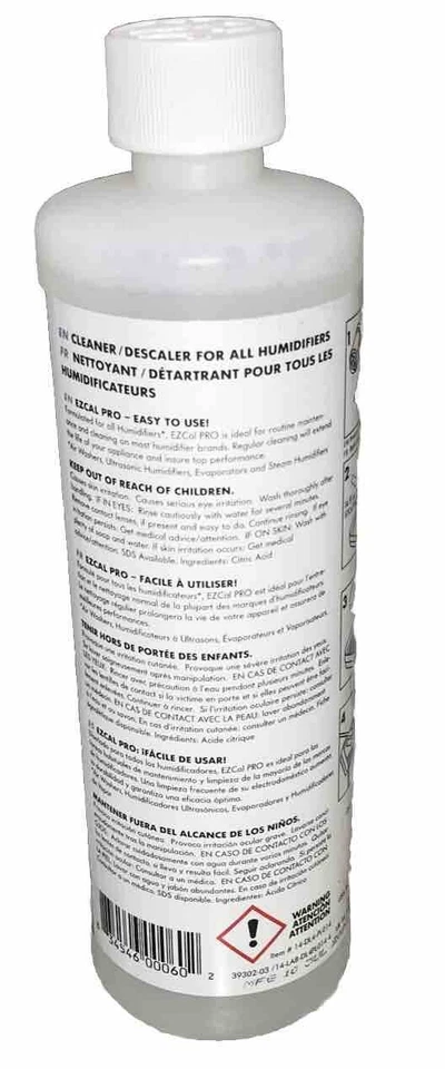 BONECO A100 14oz Air-O-Swiss EZ Cal Pro AOS Humidifier Cleaner and Descaler-NEW - Image 3 of 4