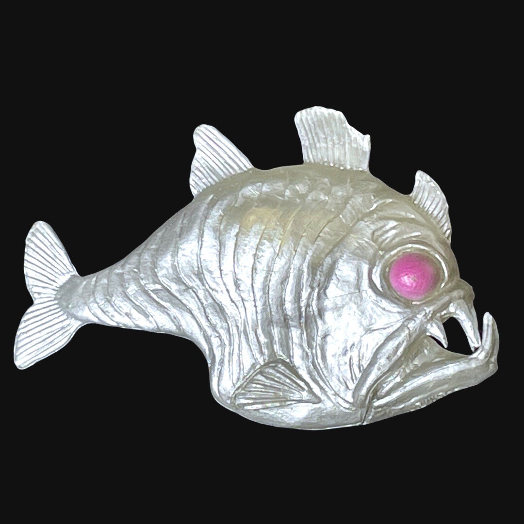 RARE Beautifully Detailed Realistic Hatchetfish Hatchet Fish 2.75